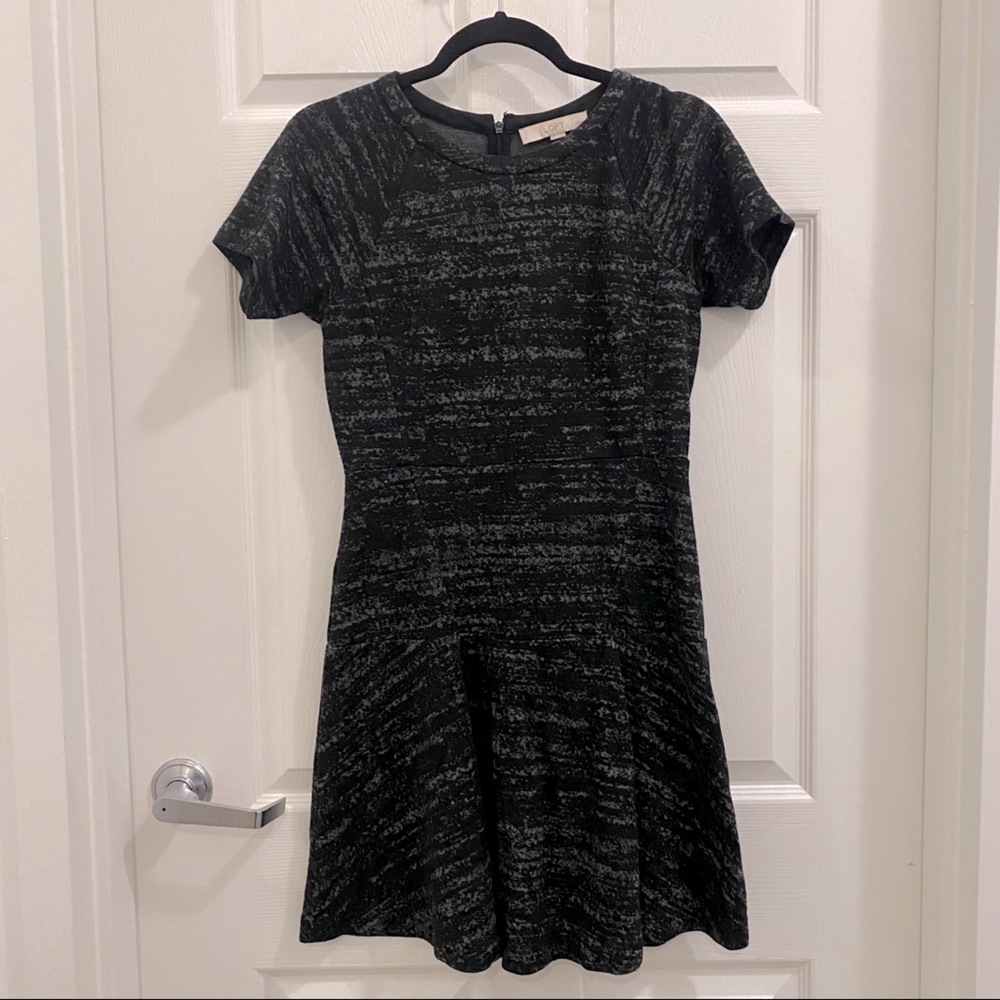 Marled Heather stretch work dress